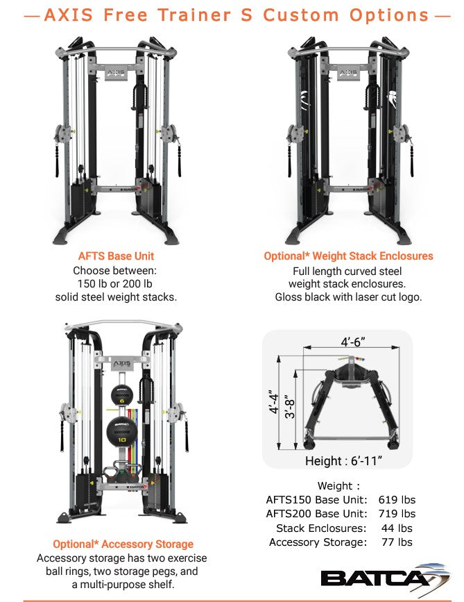 BATCA AXIS FREE TRAINER
