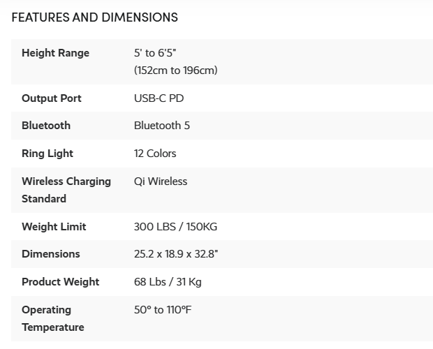 LIFESPAN AMPRA UNDER DESK BIKE