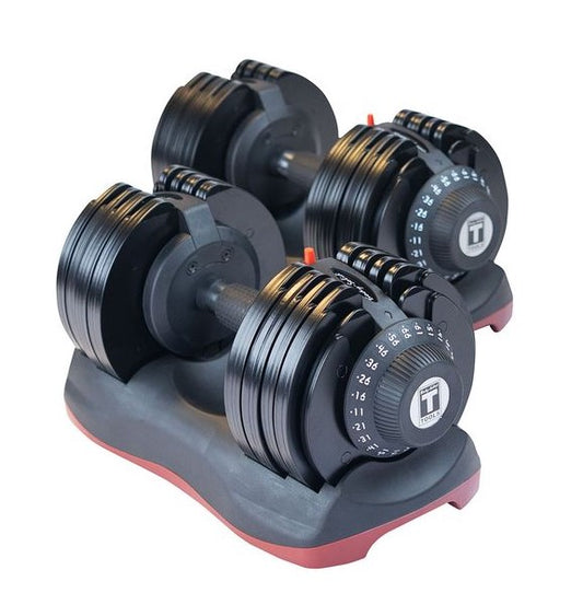 BODY SOLID ADJUSTABKE DUMBBELLS AND STAND SDBX132ST