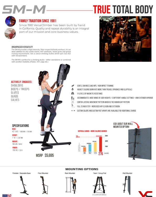 VERSA CLIMBER SM -M