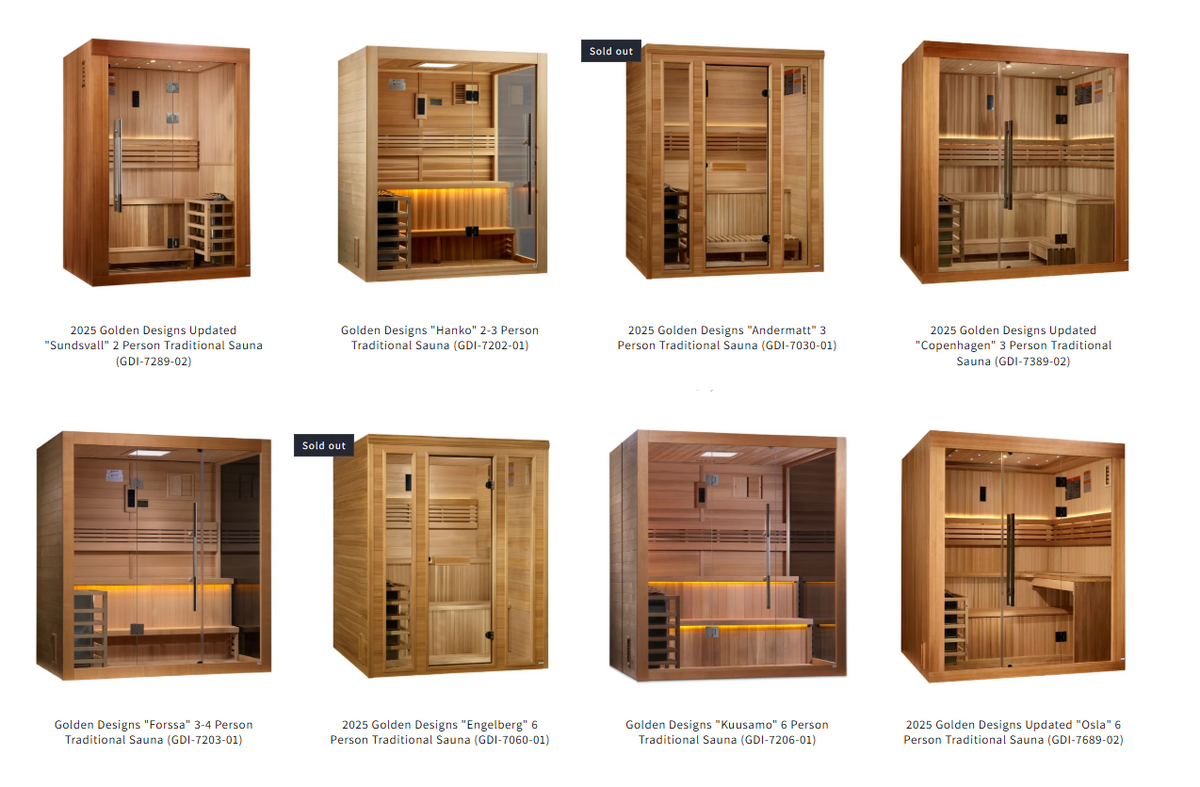 GD SAUNAS INDOOR