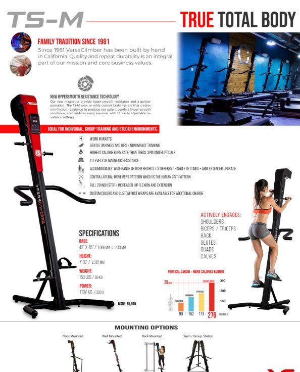 VERSA CLIMBER TS - M