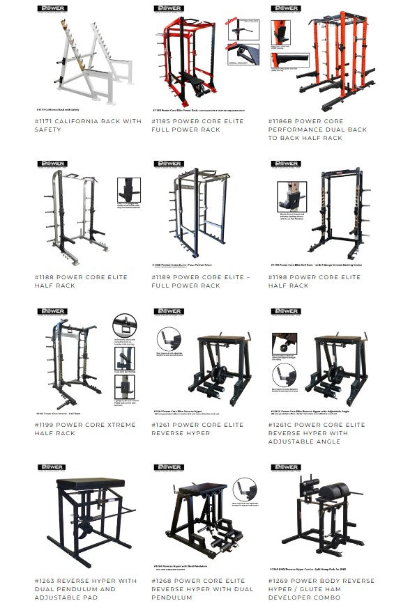 MADE IN CANADA STRENGTH LINE - CONTACT FOR MODELS AND PRICING