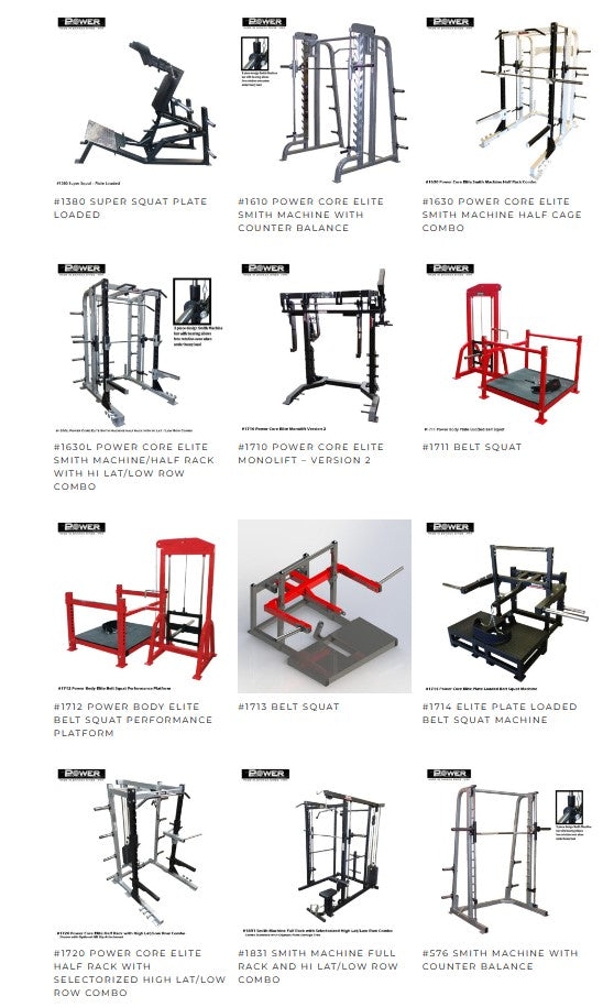 MADE IN CANADA STRENGTH LINE - CONTACT FOR MODELS AND PRICING