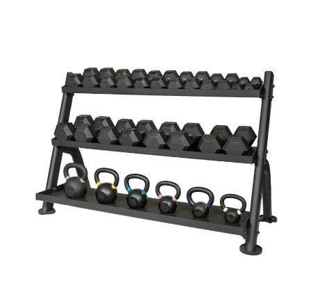 PARADIGM  3 TIER ADJ DUMBBELL / KETTLE BELL RACK