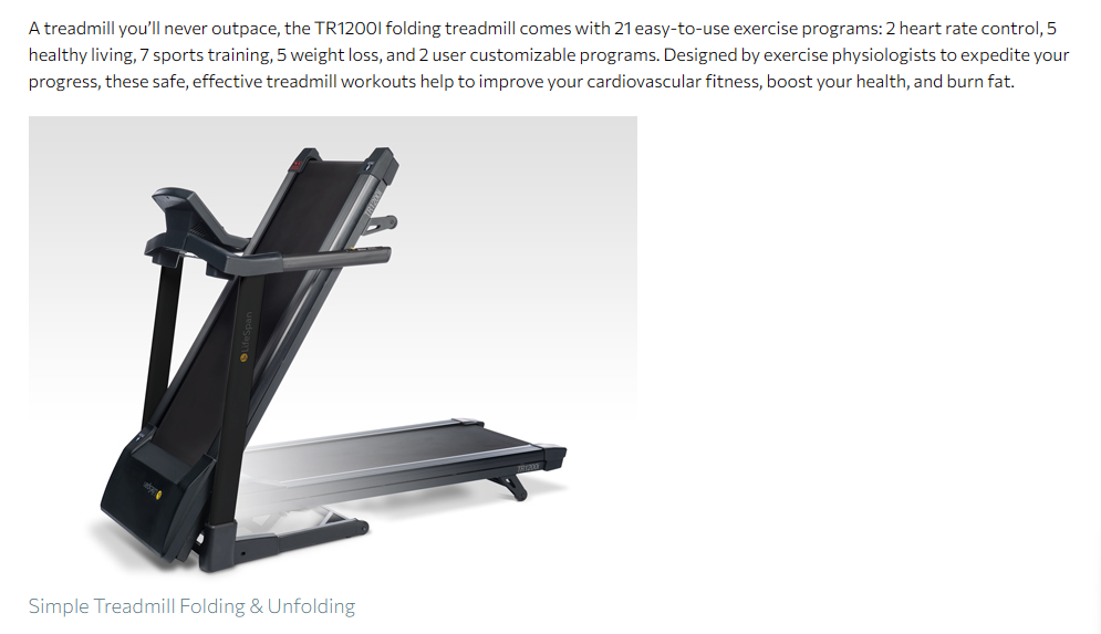 LIFESPAN TR1200i TREADMILL