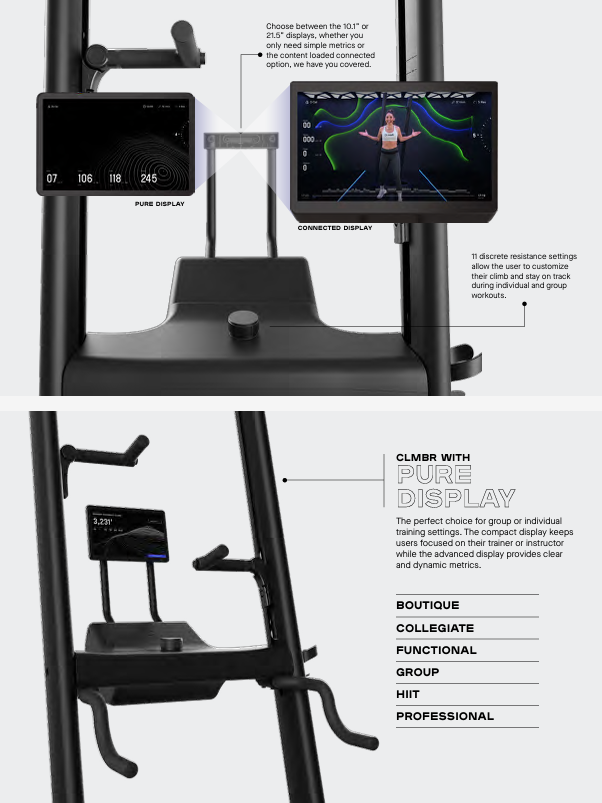CLIMBR COMMERCIAL VERTICAL CLIMBER