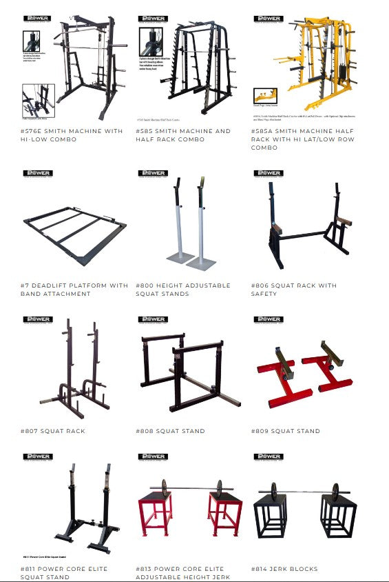 MADE IN CANADA STRENGTH LINE - CONTACT FOR MODELS AND PRICING