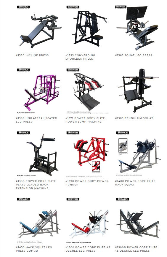 MADE IN CANADA STRENGTH LINE - CONTACT FOR MODELS AND PRICING