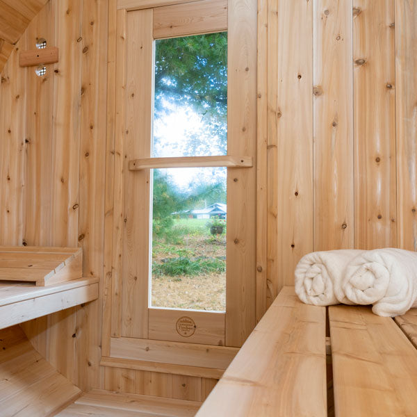 LEISURECRAFT CT SERINTY BARREL SAUNA