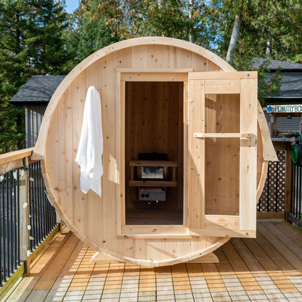 LEISURECRAFT CT HARMONY BARREL SAUNA