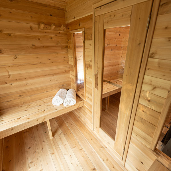 LEISURECRAFT GEORGIAN CABIN SAUNA WITH CHANGEROOM