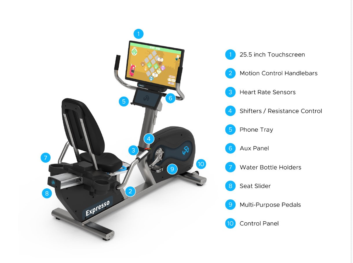 EXPRESSO GO RECUMBENT BIKE