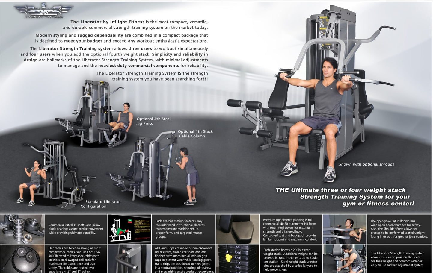 INFLIGHT LIBERATOR  MULTI GYM