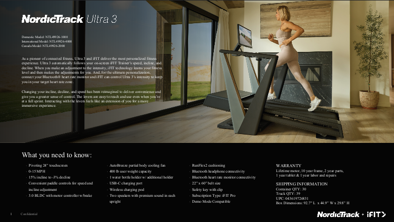 NORDIC TRAC ULTRA 3