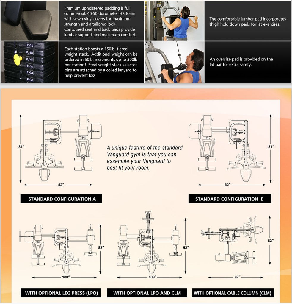 INFLIGHT VANGAURD MULTI GYM