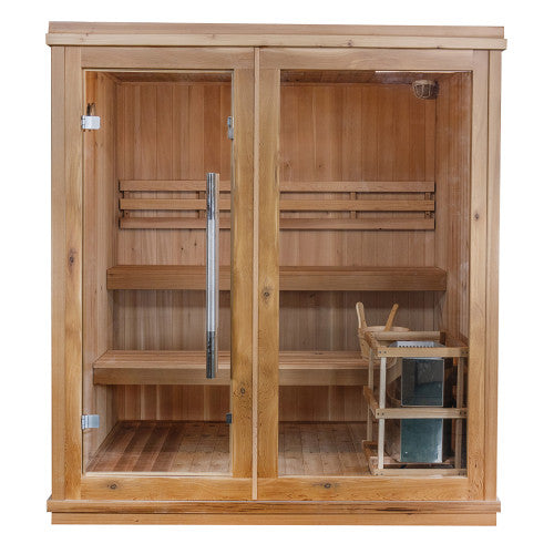 LB-SR CHARLESTON 4-PERSON INDOOR TRADITIONAL SAUNA