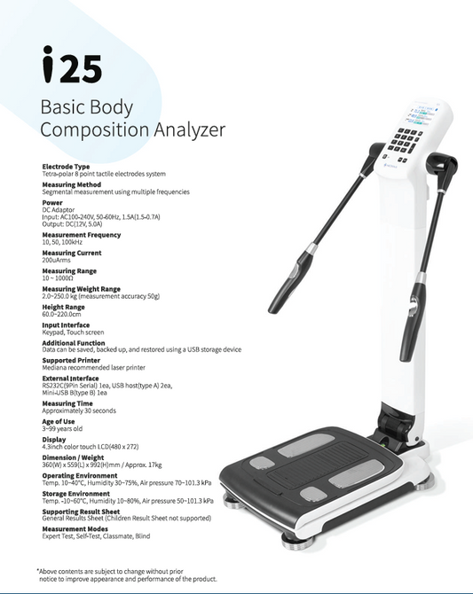 MEDIANA BODY COMPOSITION ANALYZER