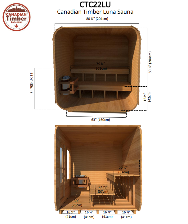 LEISURECRAFT CT LUNA CUBE